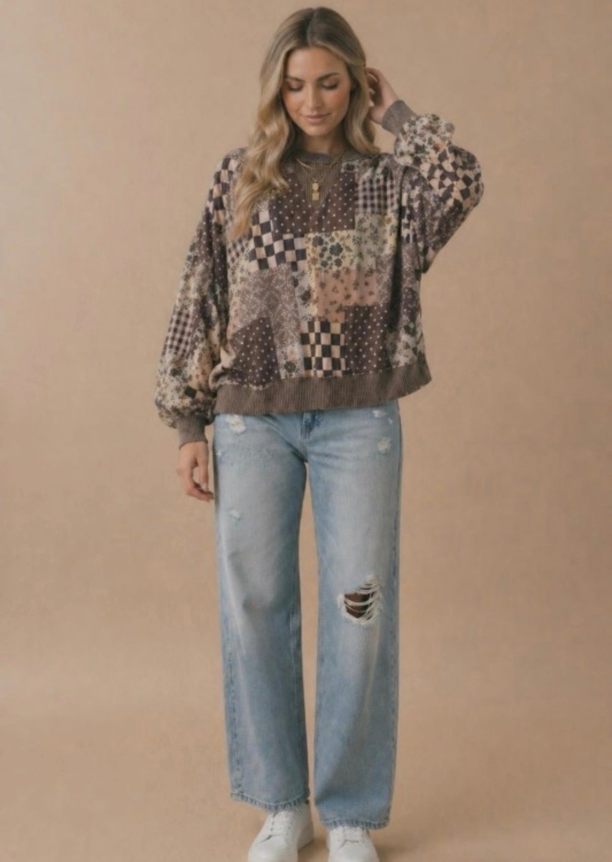 Patchwork Pullover