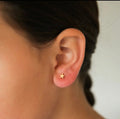Star stud earrings