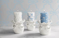 Bow pillar candle