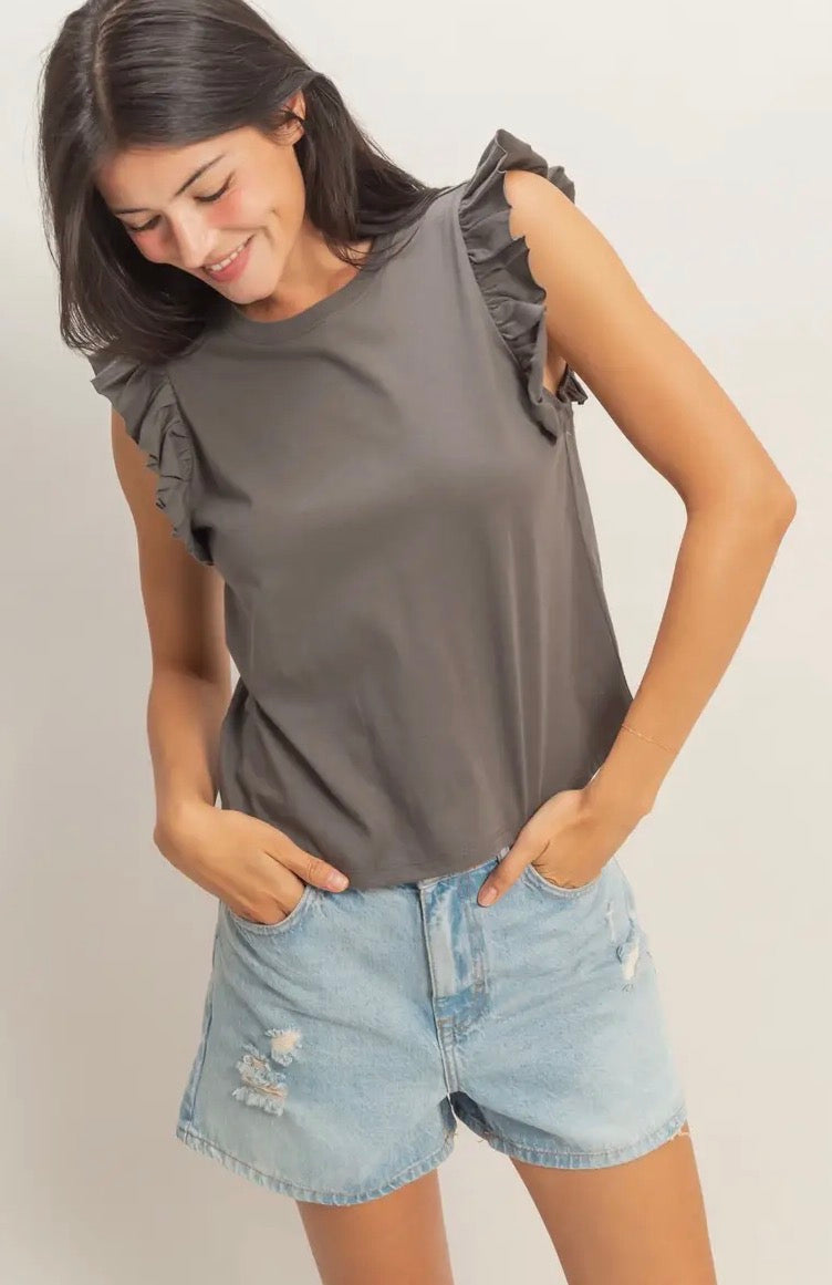 Ruffle Tank