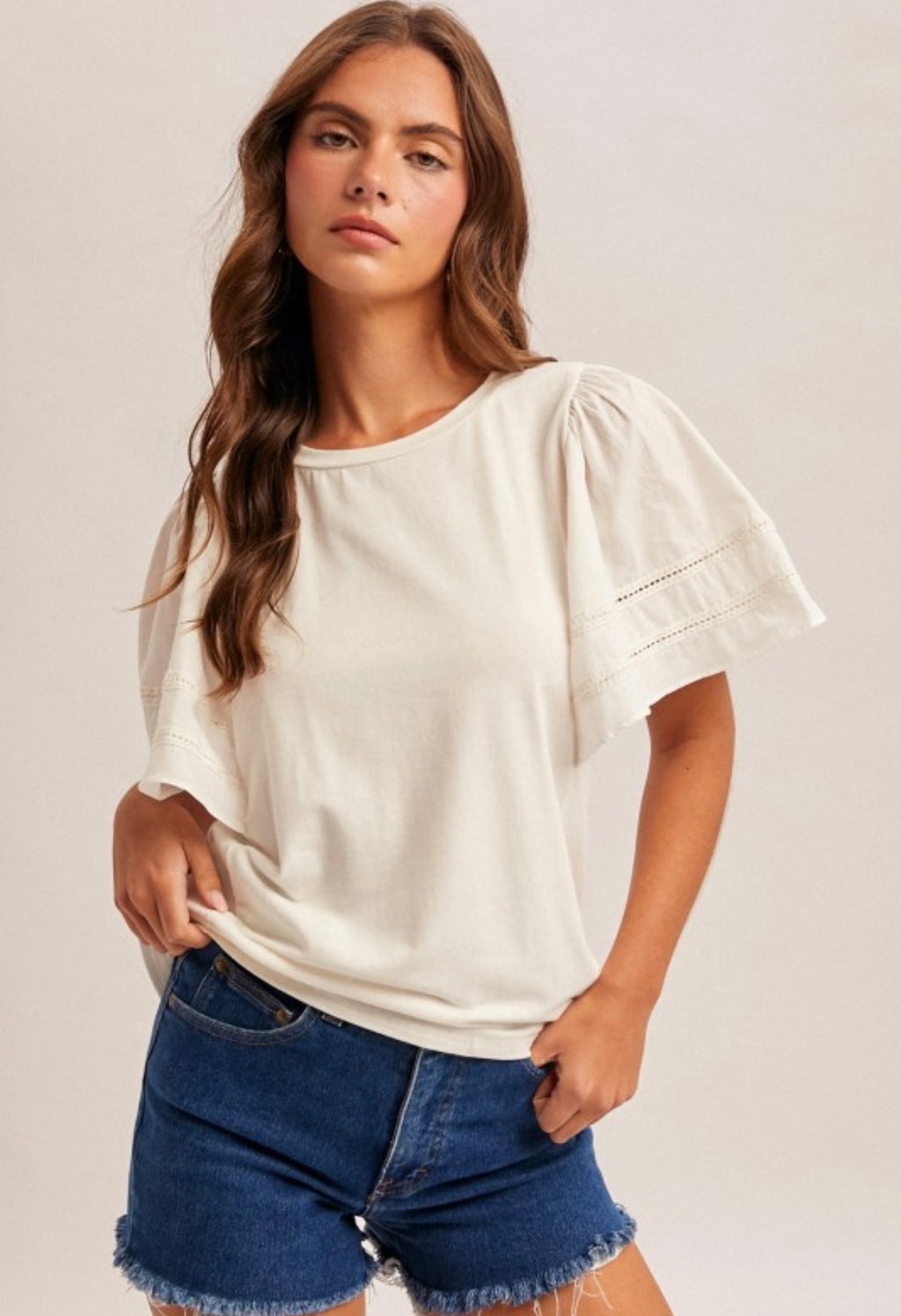Wing Sleeve T-shirt