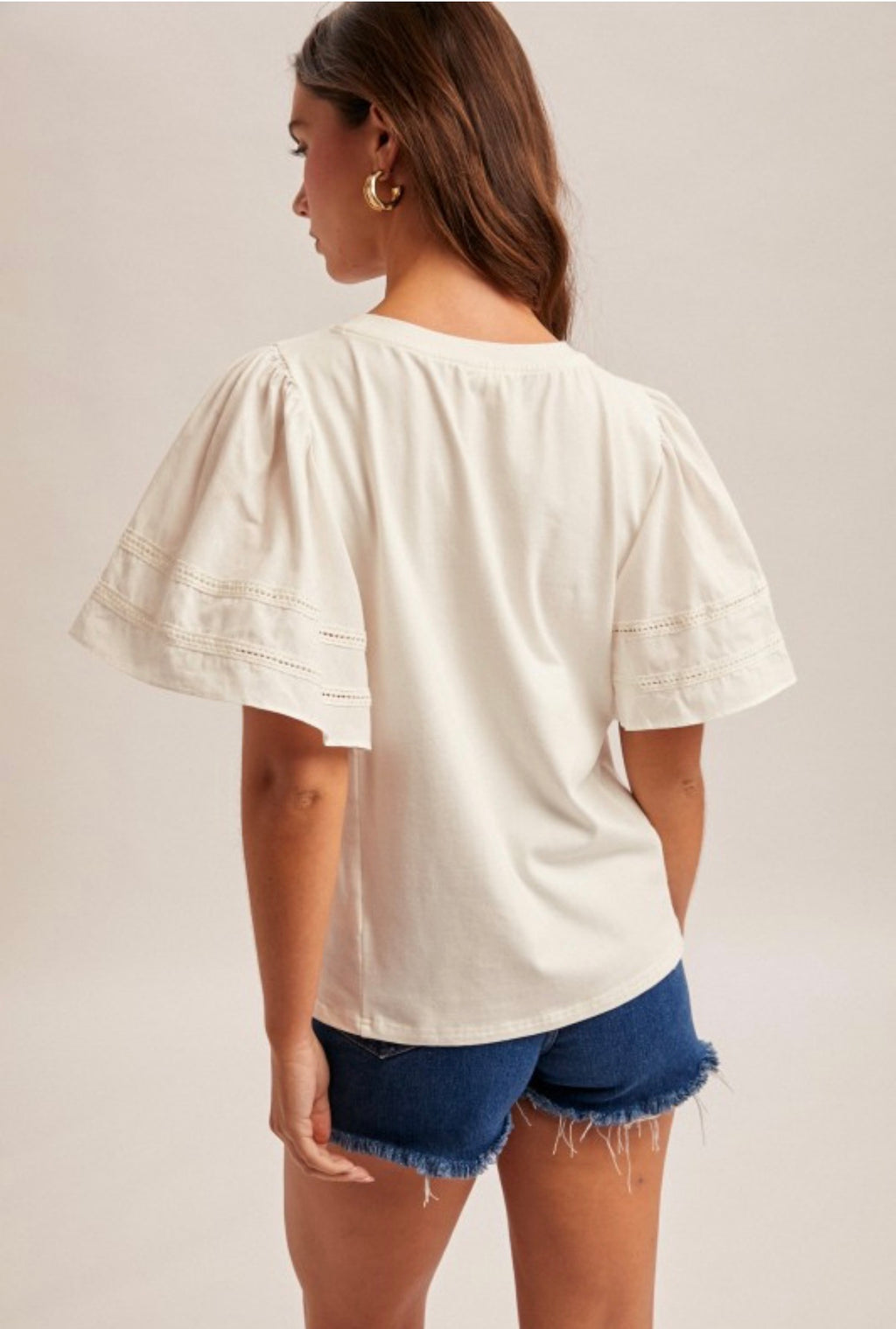 Wing Sleeve T-shirt