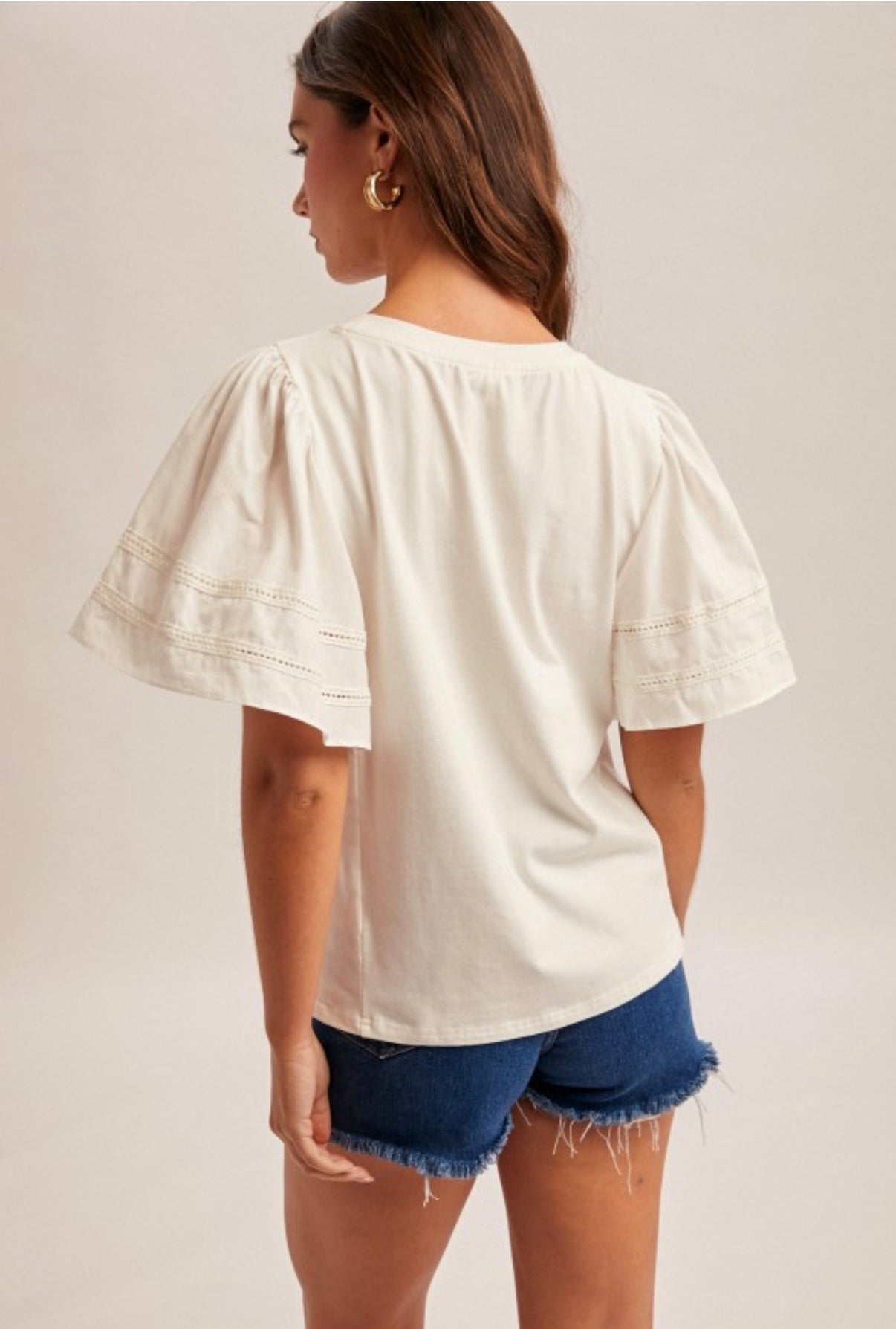 Wing Sleeve T-shirt
