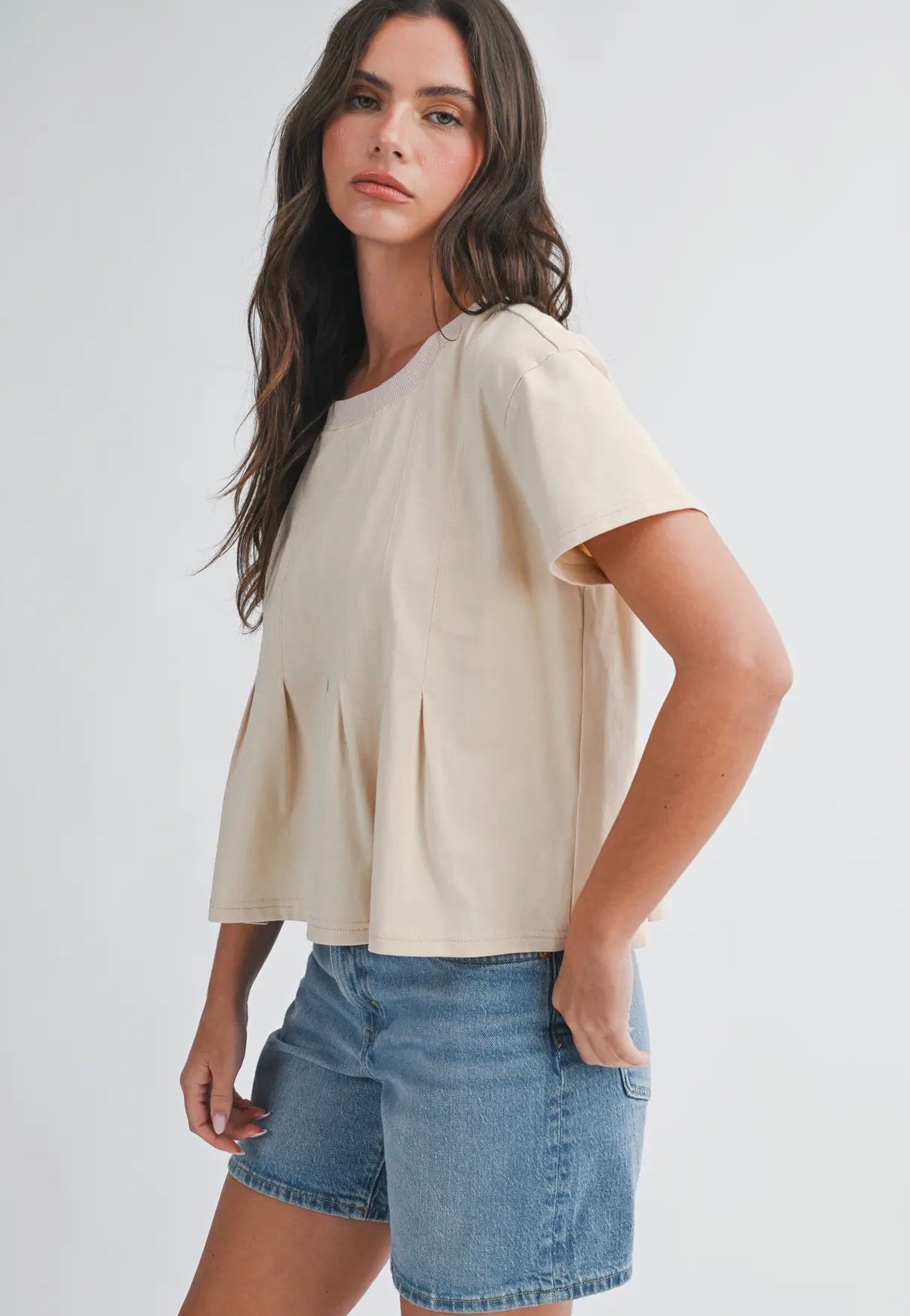 Pleated Swing Top